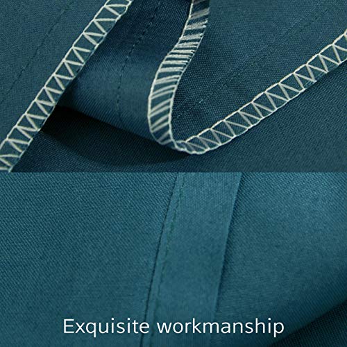 Toddler Pillows with Pillowcases Set (Slate Blue (Cotton) / 13x18 Inch (Pack of 2))