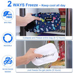 Freezable Snack Bag (Blue Dinosaur)