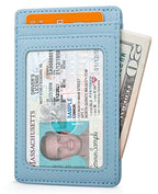 Mens Slim Wallet (Chicago Blue Grey)