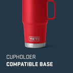 YETI Rambler 20 oz Travel Mug, Stainless Steel, Vacuum Insulated - Image 3