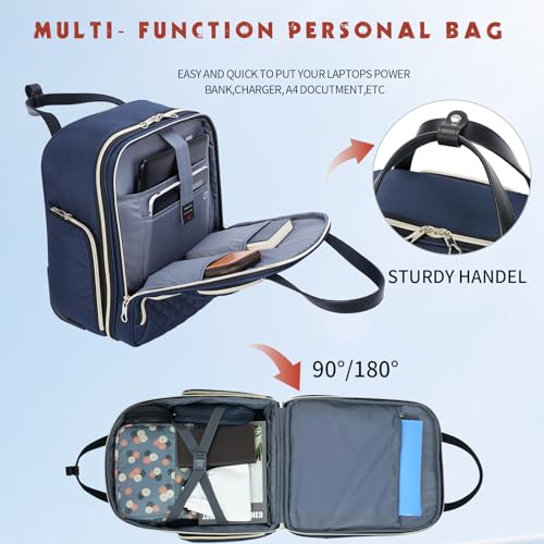 Carry On Underseat (Navy/Gold)
