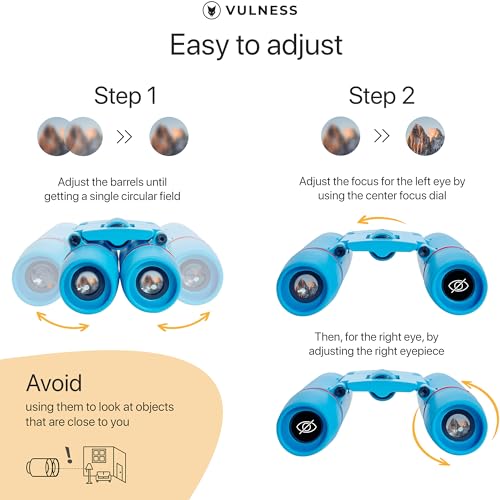 Binoculars for Adults (8X21 / Blue)