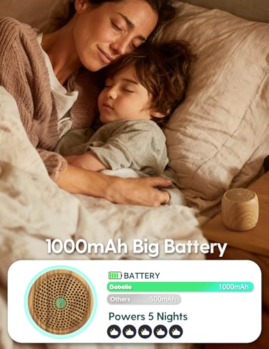 White Noise Sound Machine (Wood Grain / Pocket Mini Pro)