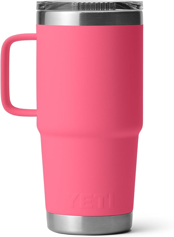 YETI Rambler 20 oz Travel Mug, Stainless Steel, Vacuum Insulated - Image 6
