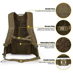 35L Tactical Backpack for Men (Khaki)