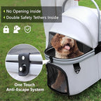 Extra Large Pet Stroller (Khaki)