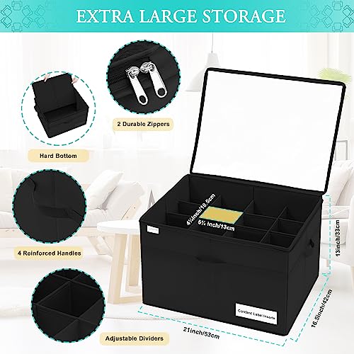 Shoe Storage Organizer (21"L x 16½"W x 13"H / Black)