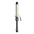 HOT Tools 24K Gold Professional 1 1/4" Extended Barrel Curling Iron with Clamp for Tousled Curls - 24K Gold Technology for Long-Lasting Results & Longer Barrel for Easy Styling
