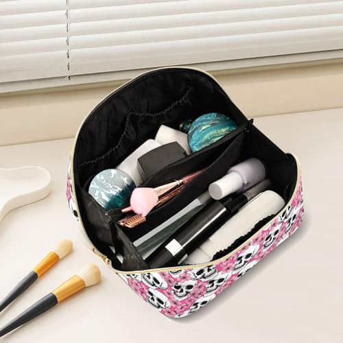 Makeup Organizer Bag (Skulls 084)