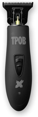 TPOB Ghost X Beard Trimmer Hair Clippers for Men, Professional Hair T-Blade Trimmer Cordless Rechargeable Edgers Clippers Electric Beard Shaver (Ghost X Blackout)
