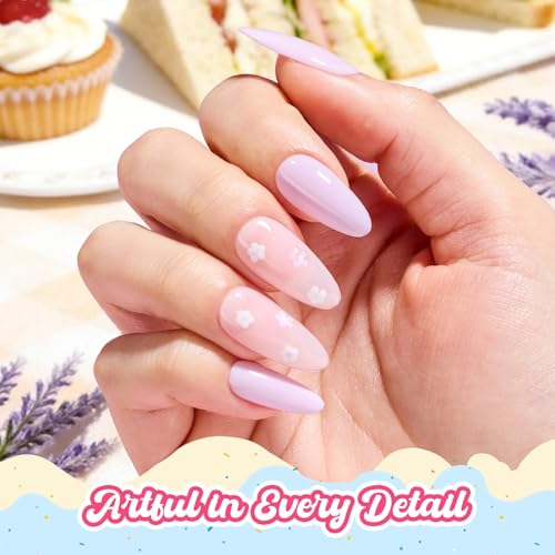 Beetles Purple Gel Nail Polish (J - Light Purple | Lavender Macarons)