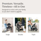 Vista V3 Convertible Single (Vista V3 Stroller / Owen (Mocha Mélange))