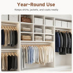 Wooden Coat Hangers (0.5"T (20 pack) / Natural Wood Color)