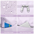 Large Travel Duffle Bag Carry On Weekender Bags for Women Men 18x14x8 Gym (A31-purple-2-layer Expansion / X-plus)