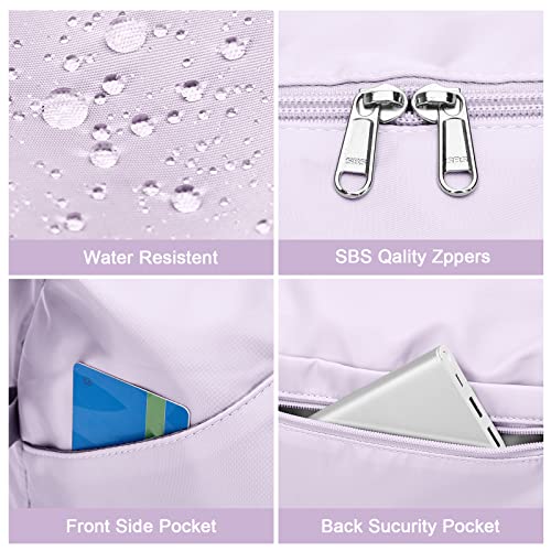 Large Travel Duffle Bag Carry On Weekender Bags for Women Men 18x14x8 Gym (A31-purple-2-layer Expansion / X-plus)
