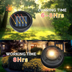 Solar Light Replacement Top 4 Pack (2.76inch)