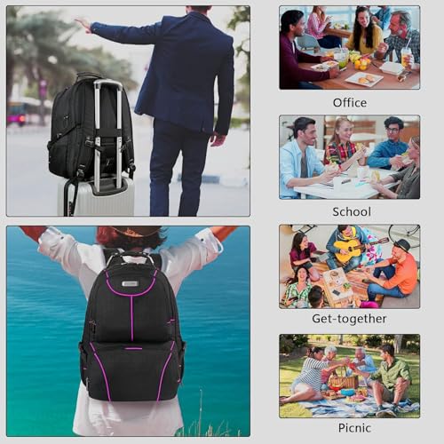 Laptop Backpack (Purple)