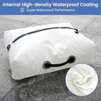 TPU Vacuum Bag for Travel (Cream / Large)