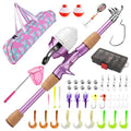 Kids Fishing Pole (Metallic Pink)