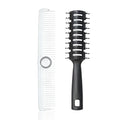 2Pcs Professional Barber Comb, Spinner Wide Tooth Hair Comb Anti Static Cutting Comb, Barbers Styling Curly Parting Set for Men and Women All Hair Types (White)