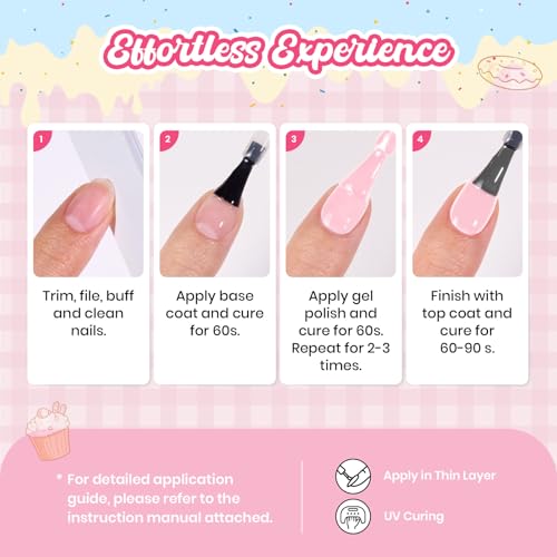 Beetles Pink Gel Polish (B - Light Pink | Strawberry Milk)