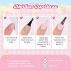 Beetles Pink Gel Polish (B - Light Pink | Strawberry Milk)