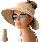 Sun Hat for Women Roll (One Size / Khaki)