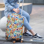 Travel Luggage Cover Suitcase Protector Fits 31 (World Voyage / XL)