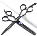 6 Inch Professional Hairdresser Scissors Left Handed Hairdresser Scissors Set (6-inch 2pc-B)