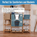 Moving Bags Wide Open Top (Shiny Light Blue / 4 Pack)