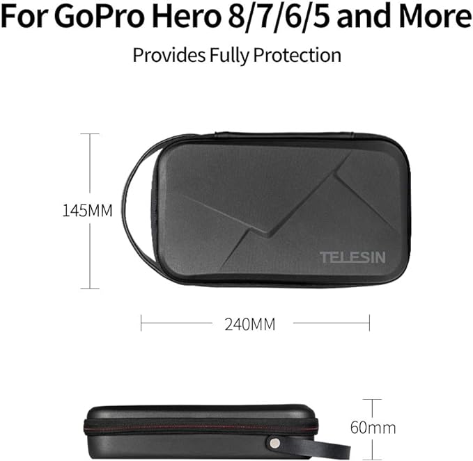 TELESIN Carry Case Waterproof Hard Carrying Bag - Image 6