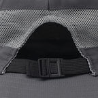 Womens Summer Sun Hat Beach Hat Wide Brim Outdoor UV Protection Hat Foldable Cool Mesh Ponytail Bucket Hat (6-7 / Grey)