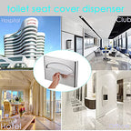 Commercial Toilet Seat Cover Dispenser (Stainlss Steel)