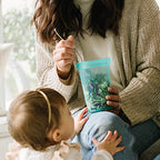 Reusable Food Storage Bags (Peach / Medium Cup)