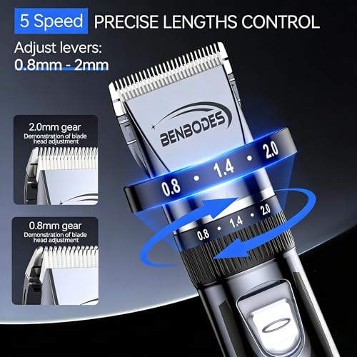 Benbodes Cordless Hair Clippers for Men