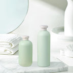 13.5oz Squeeze Bottles with Flip Cap, Refillable Plastic Travel Bottles - Image 5