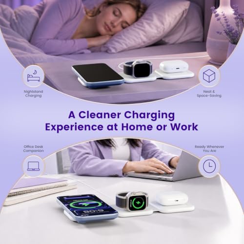 15W Magnetic Travel Charging Station