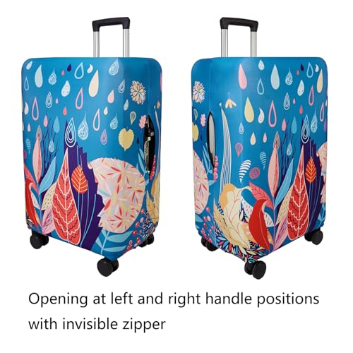 Travel Luggage Cover Suitcase Cover Protector Skins 18 (rainy season / S (for 18--20 inch luggage))