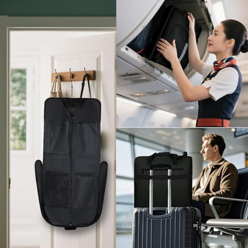 Garment Bags for Travel (Black)