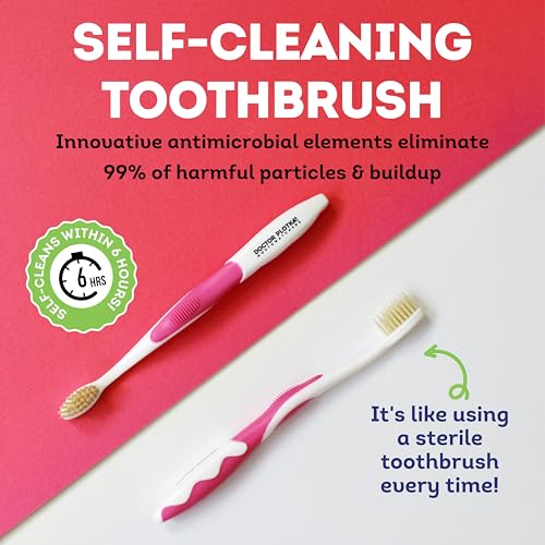 Soft Flossing Toothbrush (Yellow/Blue)