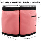 Luggage Travel Cup Holder Free Hand Drink Carrier (No Hook & Loop: Pink)