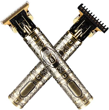 Unisex Hair Trimmer Kit - Cordless, Rechargeable, Waterproof, with Guide Combs for Men