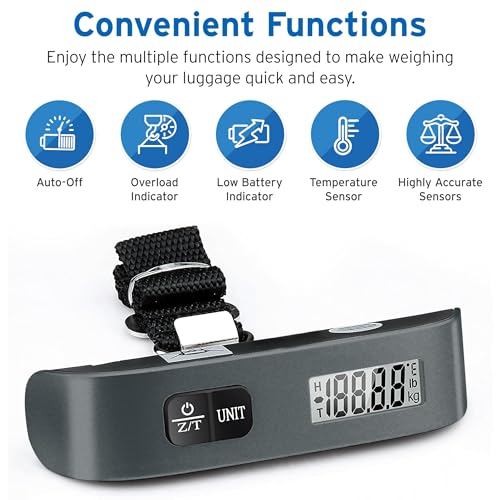 Luggage Scale (Charcoal Gray)