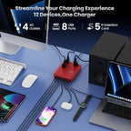 200W Charging Station (Red / 200W)