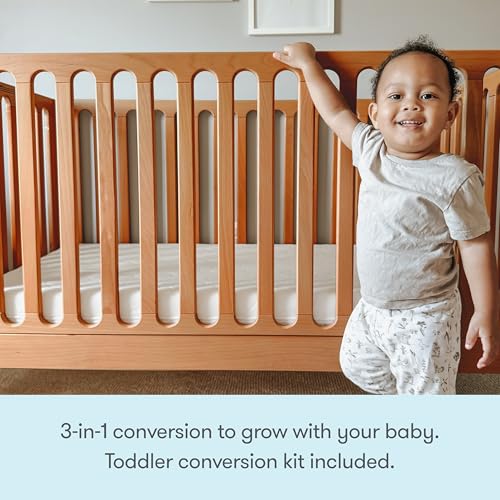 Galileo 3-in-1 Convertible Standard Crib - Chestnut (Chestnut)