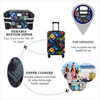 Travel Luggage Cover Fits 27 (L / Bon Voyage)