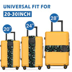Luggage Straps for Suitcases Travel Belt Accessories (Boho Cacti)