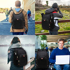 Laptop Backpack for Men (Large / Black)