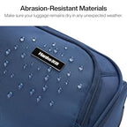 2 Piece Softside Expandable Luggage Sets with Spinner Wheels (Blue / 2 Pc Set(20/28))