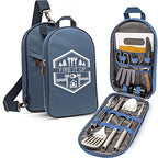 Grilling & Camping Cooking Utensils Set (Blue Lite)